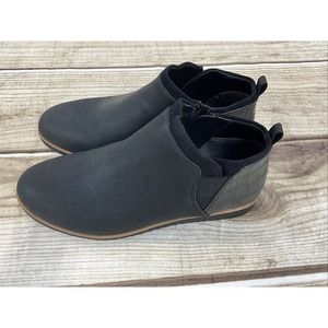 Lifestride Velocity 2.0 Boot Zion Black‎ Suede/gator Boot Sz 8